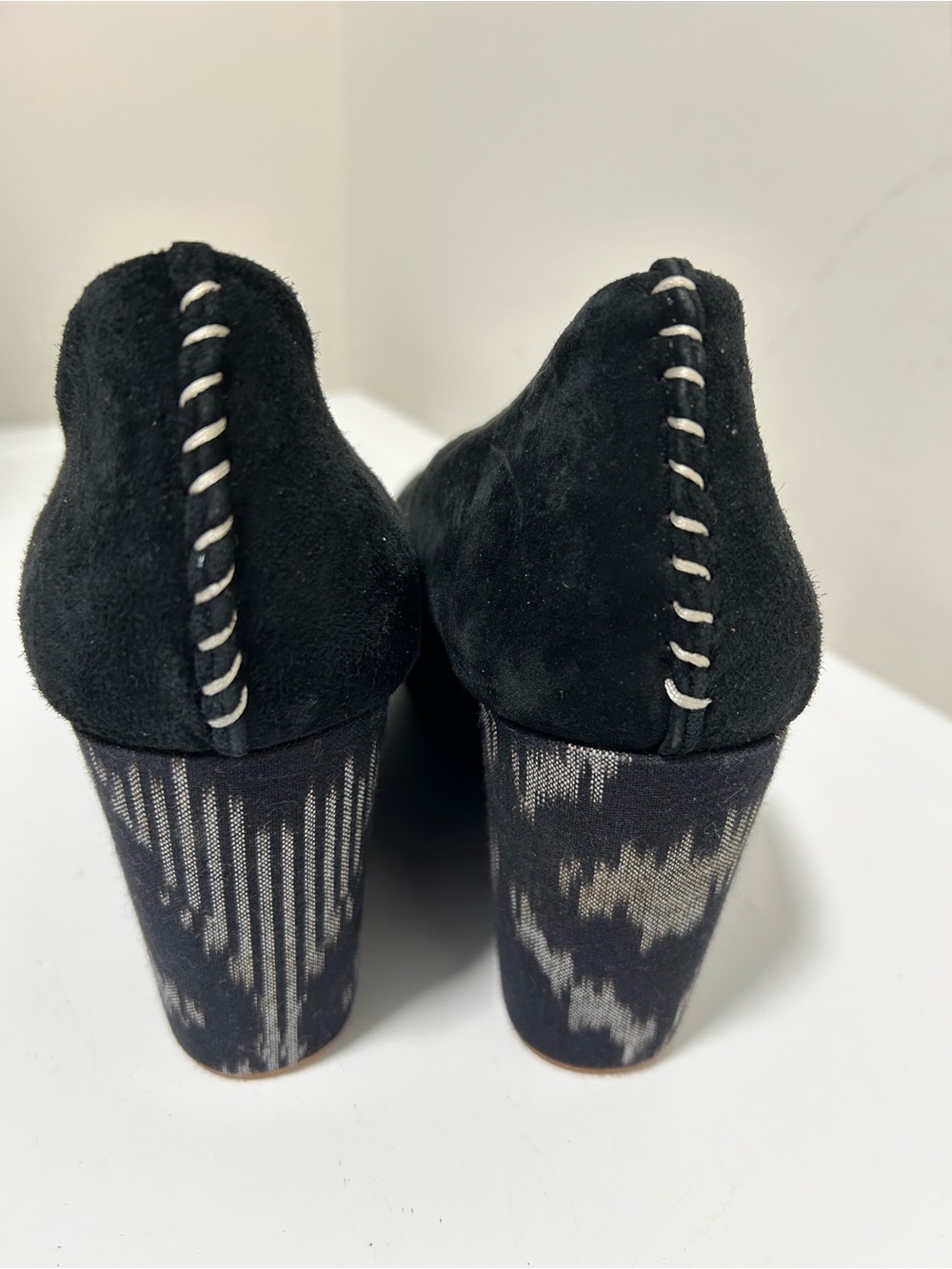 Reef High Tropic Suede Platform Wedges Black Size 8.5 - Picture 6 of 13